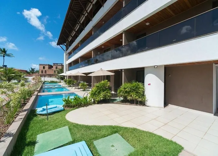 Flat no Centro de Porto de Galinhas com piscina privada