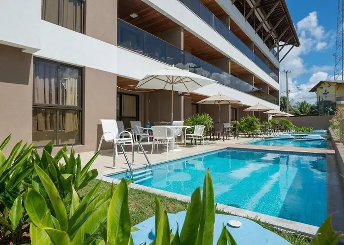 Flat no Centro de Porto de Galinhas com piscina privada